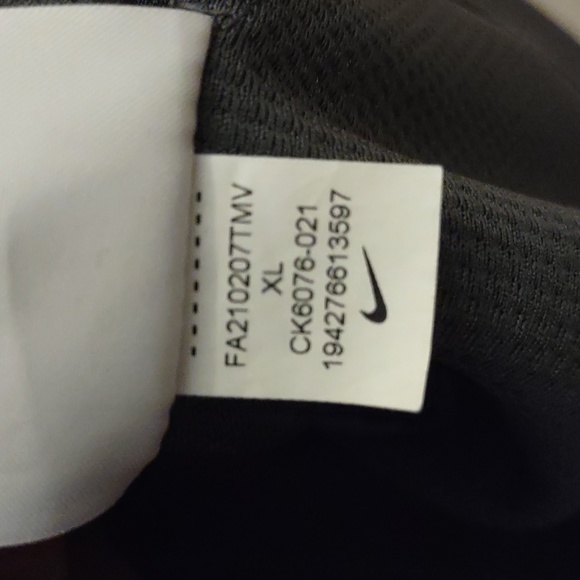 Nike Dri-Fit 1/4 Zip Pullover Gray Men's Long Sleeve XL - Picture 5 of 5